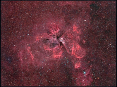Eta Carina nebula - Widefield
