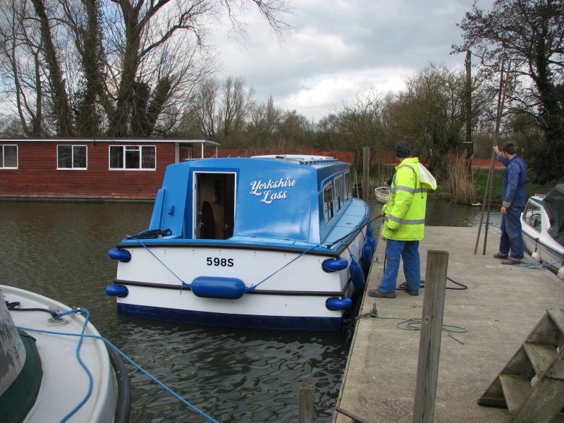Safe on the Pontoon