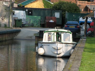 Yorkshire Lass in the water at Beccles