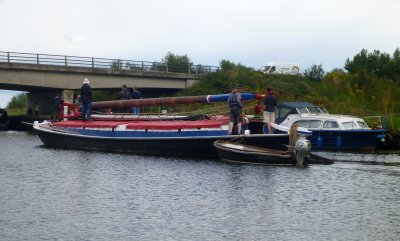 Wherry Albion - With Mast Lowered