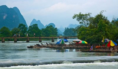 Rafting, Yangshuo