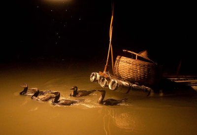 Cormorant fishing, Yangshuo