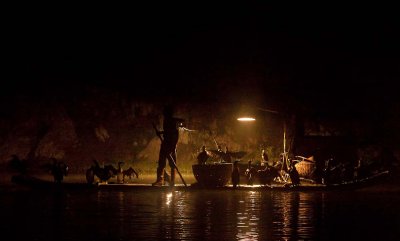 Cormorant fishing, Yangshuo