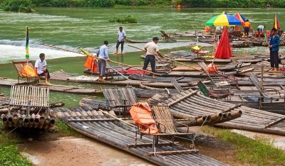 Rafting, Yangshuo