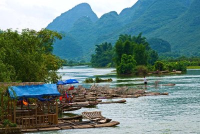 Rafting, Yangshuo