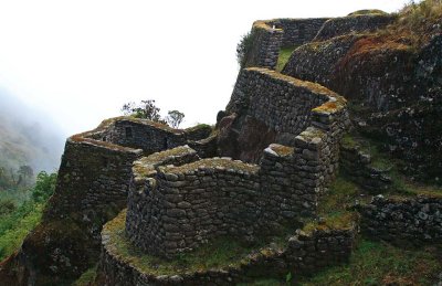 The ruins at Puyapatamarka, The Inca Trail 