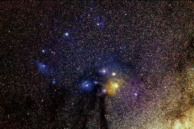 True Colours Around Antares