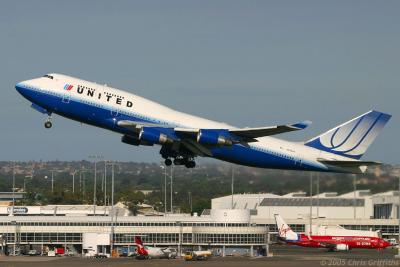 A welcome return to Aussie skies for this good looking 744