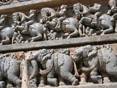 sculptures  Temple de  Keshala