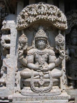 sculptures  Temple de  Keshala