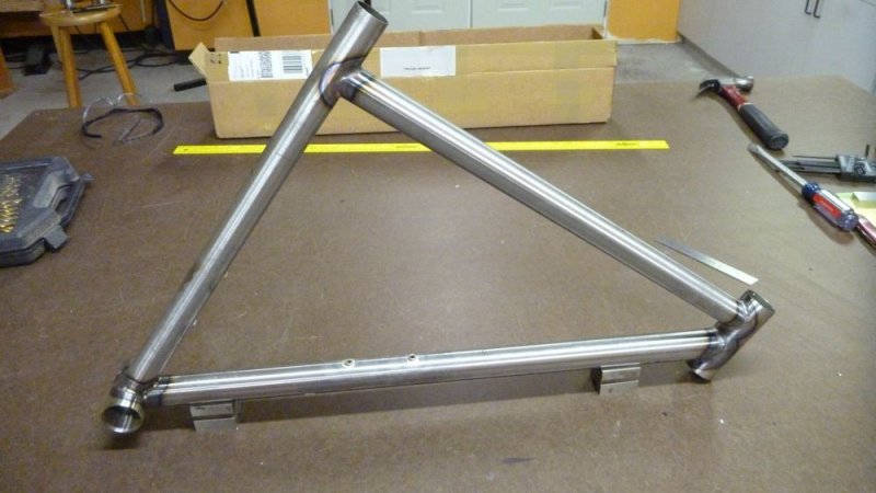 Finished main triangle