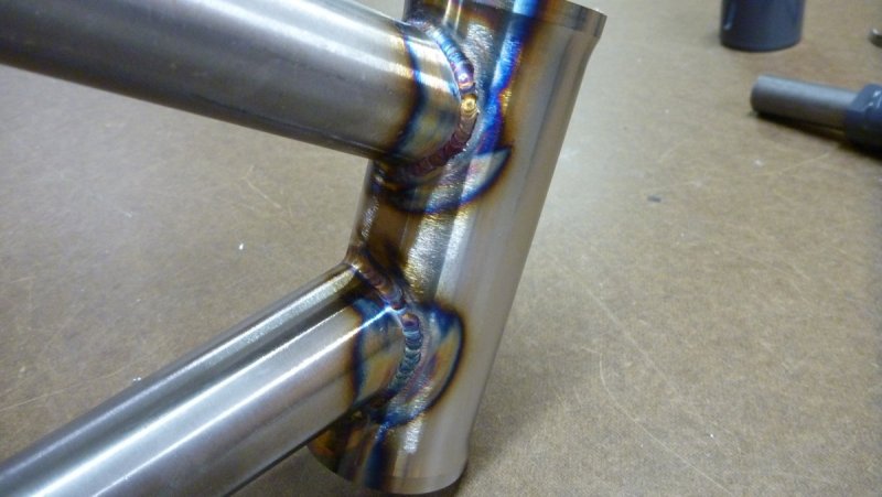Head tube welds