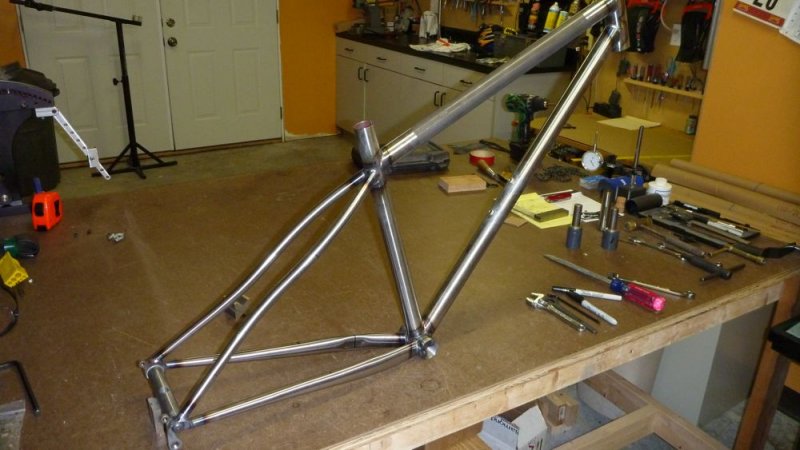 Front and rear triangle complete