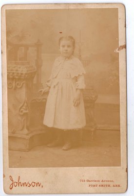 Gertie Thompson about six years old.jpg