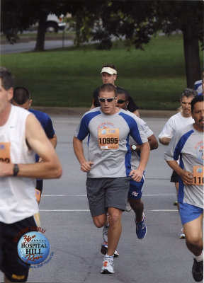 Dave in 2009 Hospital Hill Run in Kansas City.jpg