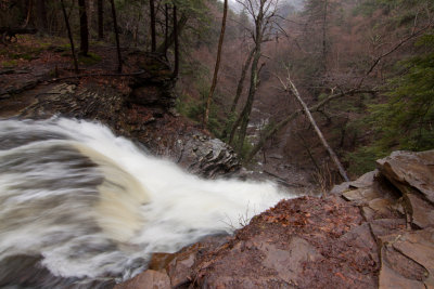 top of Ganoga Falls