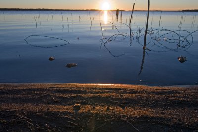 Lavon Lake sunrise