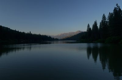 Sunset at Hume Lake