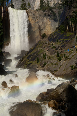 Vernal Fall with Rainbow 2