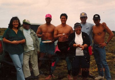 Kalaupapa 1992 with Uncle Fred