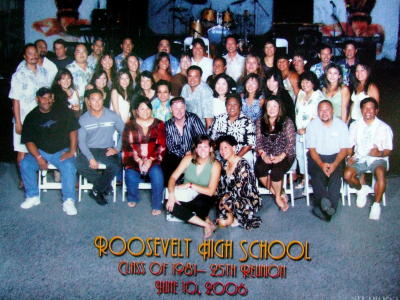 Our 25th Roosevelt High School Class Reunion