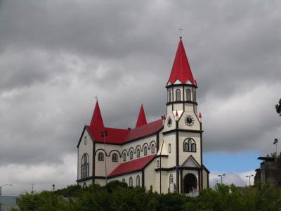 La iglesia de Puerto Varas, Chile