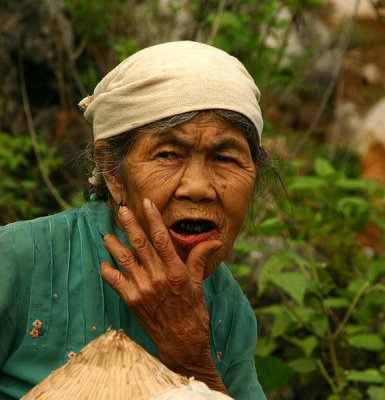 54 year old woman, Mai Chau, Vietnam