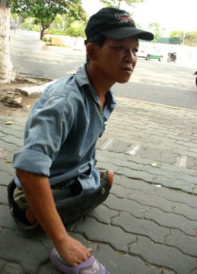 Landmine Victim, Streets of HCM City (Saigon).