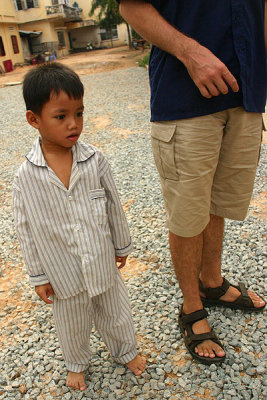 Orphan Child, Nr Siem Reap, Cambodia