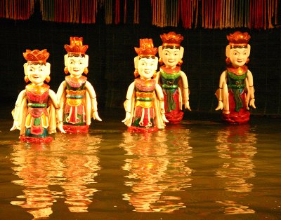 Water Puppets. Hanoi, Vietnam