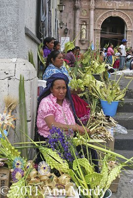 Palm Weavers in Uruapan