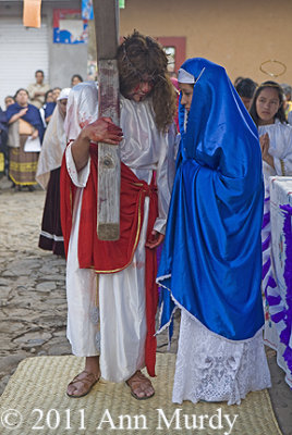 Via Crucis in Santa Fe de Laguna