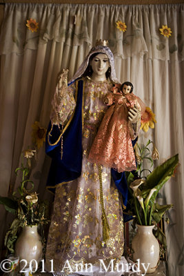 Virgin in Santa Fe de Laguna