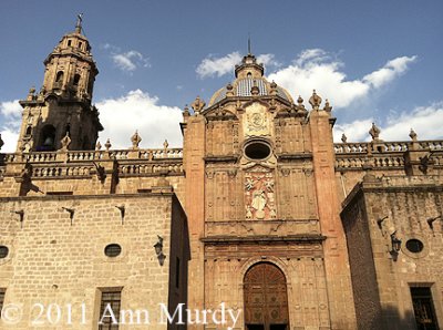 The Cathedral in Morelia