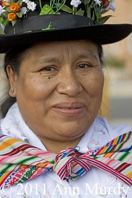 Vicenta Flores Autaucusi of Peru at the Railyard