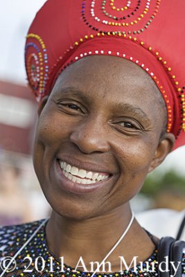 Angeline Bonisiwe Masuku of South Africa at the Railyard