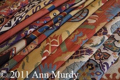 Colorful textiles from Turkey