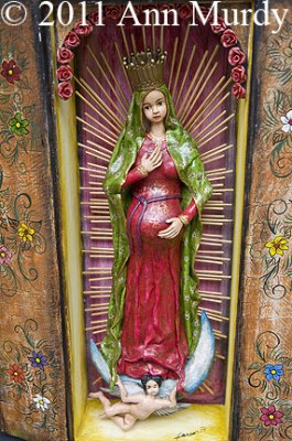 Pregnant Virgin of Guadalupe by Javier Benitez