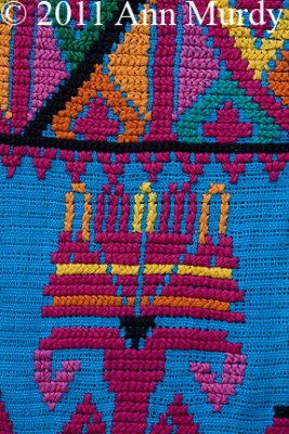 Colorful huipil from Mexico