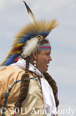Native American in Gallop Parade
