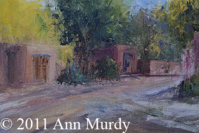 Painting by Linda Peterson