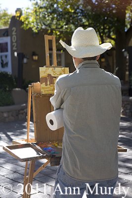 Artist at Arroyo Gallery