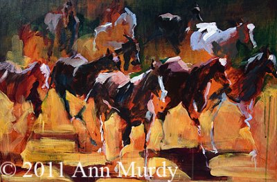 Painting by Andree Hudson