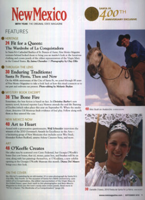 New Mexico Magazine September 2010 (La Reina)