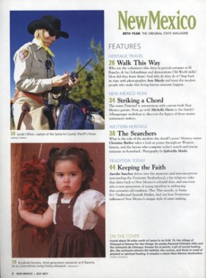 New Mexico Magazine July 2011 (little girl)