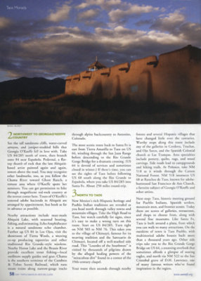 Santa Fe Visitor's Guide 2008