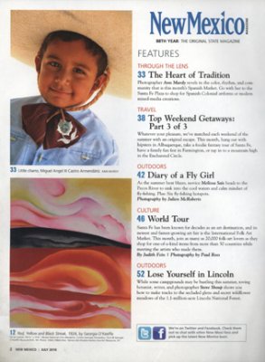 New Mexico Magazine July 2010 (Little Charo)