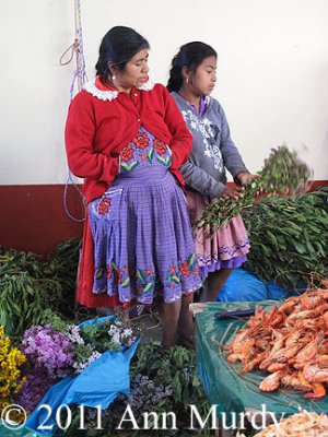 Vendors at Tlacolula