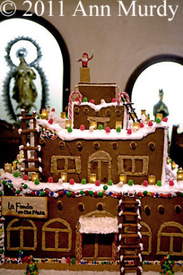Gingerbread House at La Fonda