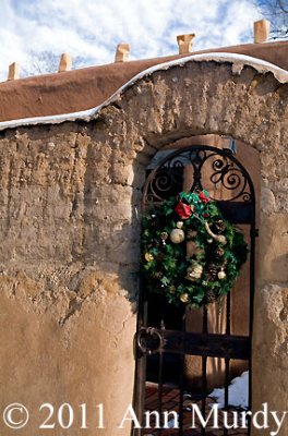 Doorway with Wreath